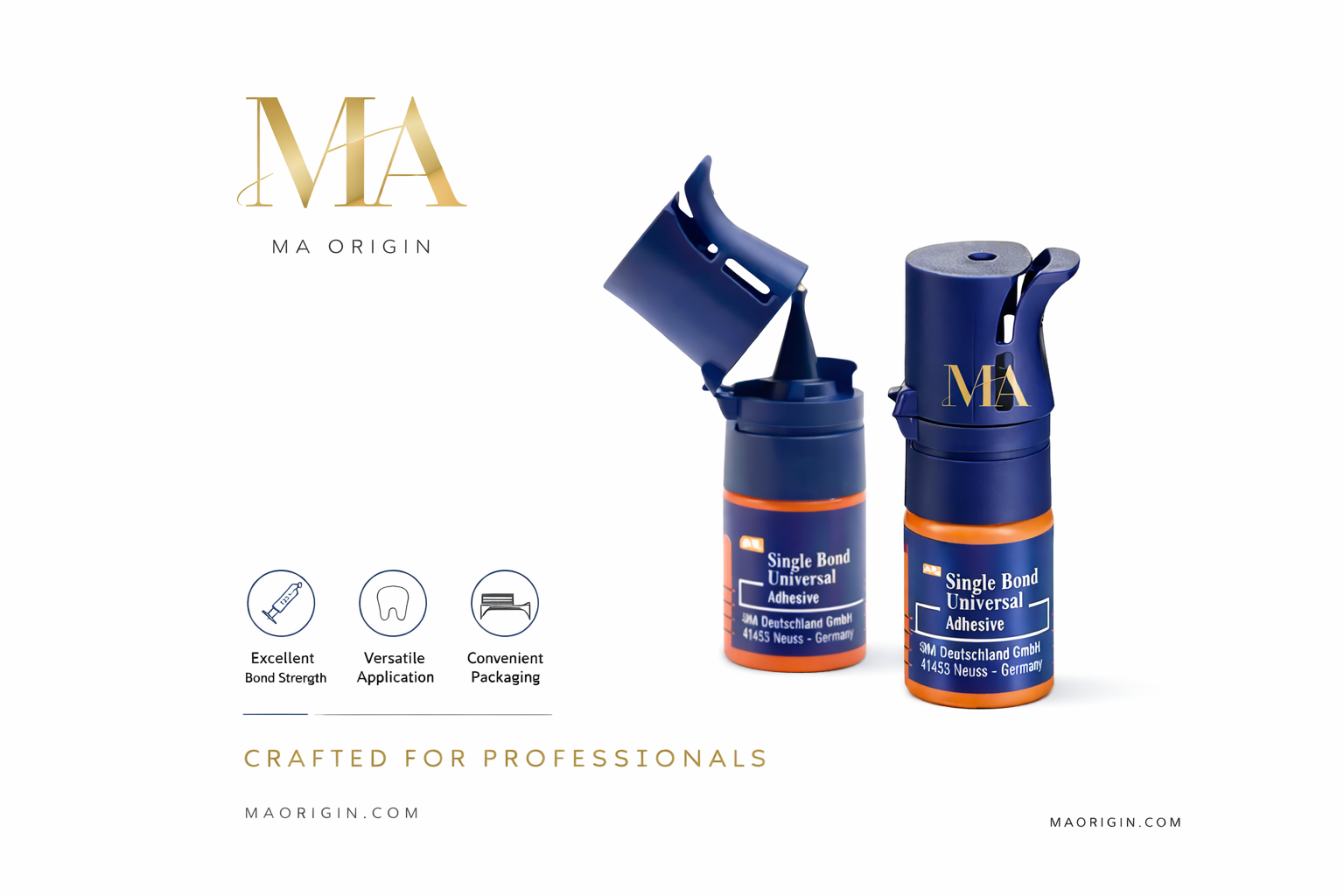 Dental Universal Bonding Adhesive – Light Cure (Single Bottle)