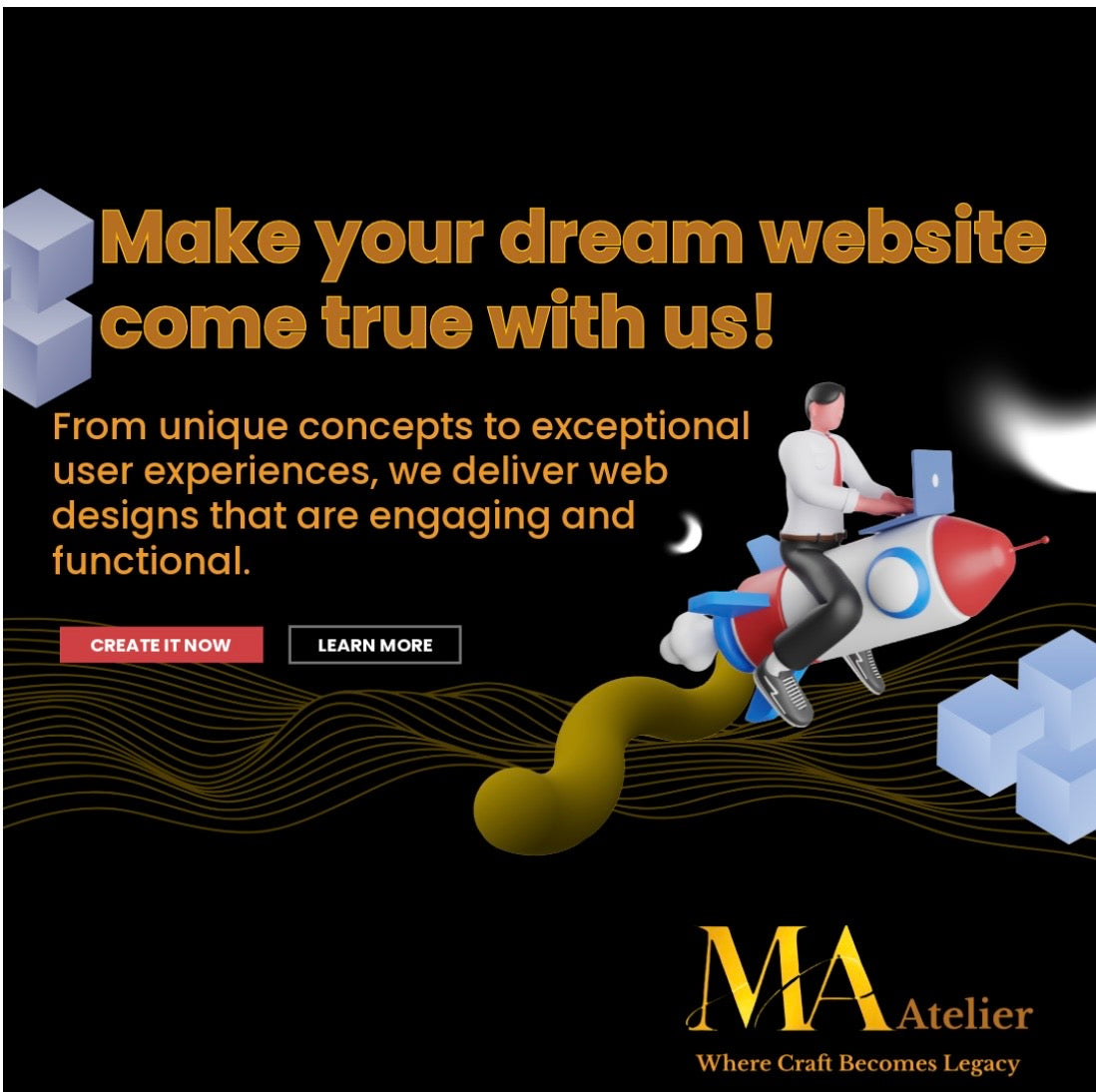 MA Atelier Custom Website Design