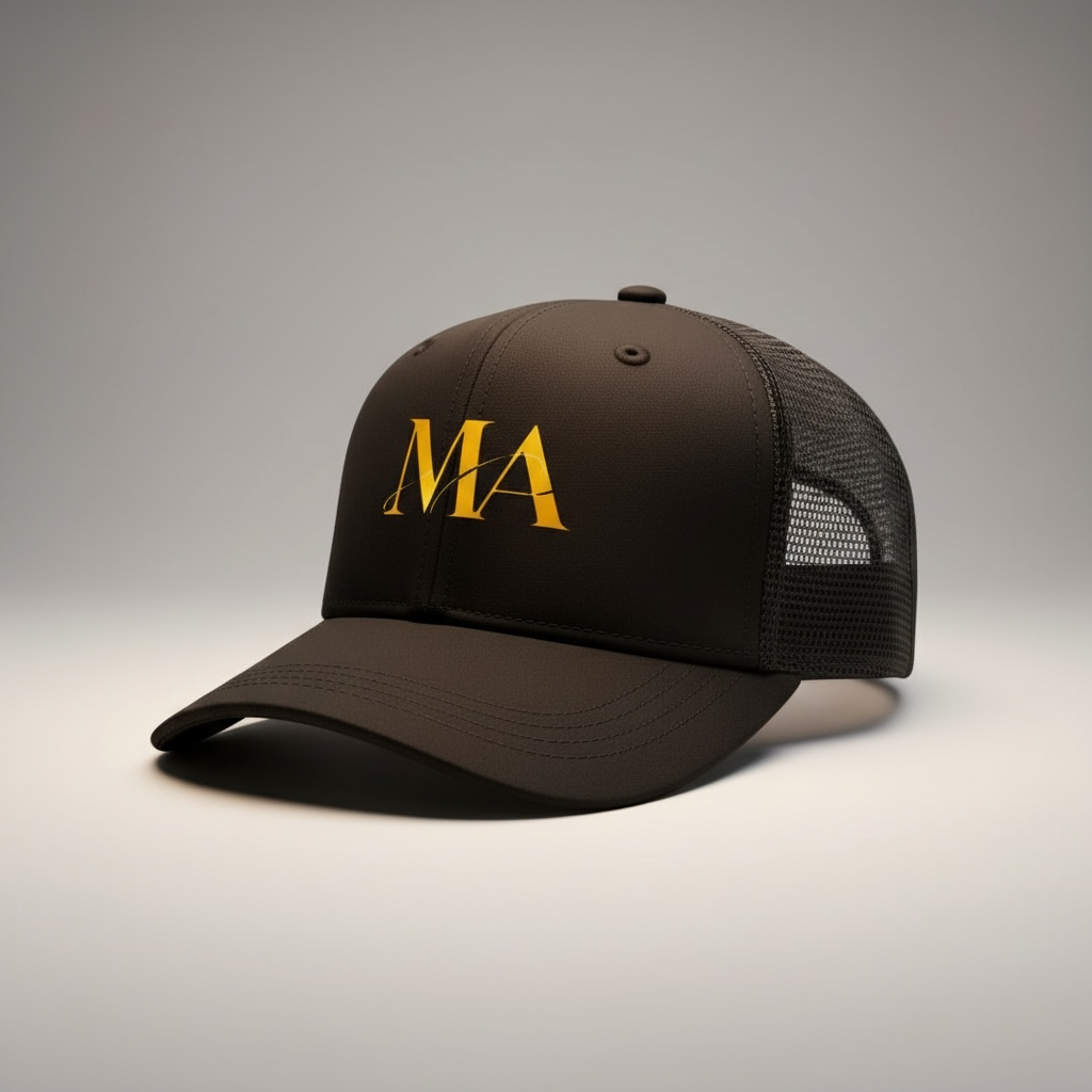 MA Signature Mesh Cap – Black Edition