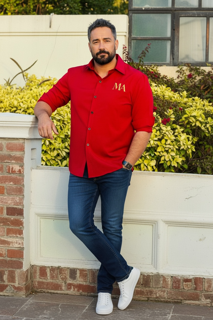 MA Atelier Crimson Signature Shirt